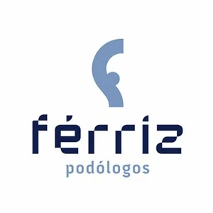Logotipo de Férriz Podólogos sobre fondo claro