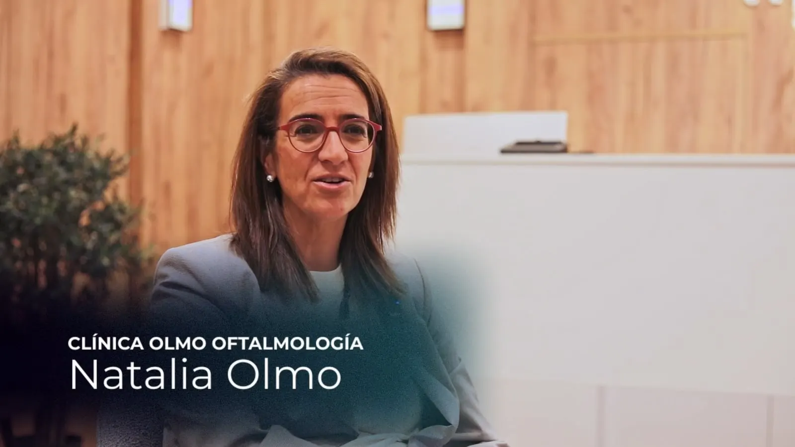 Natalia Olmo, Clínica Olmo Oftalmología, en testimonio para Sumur Digital